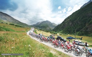 Le Tour de France on the Alps 2014
